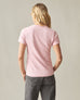 Women's Premium Slub Crew Tee - Silver Pink